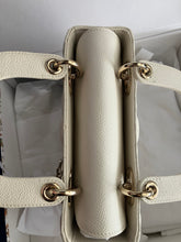 Load image into Gallery viewer, Lady Dior small Latte white grained calfskin, gold hdw 2023
