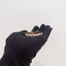 Load image into Gallery viewer, Hermes CDC 18K rose gold bangle with diamonds, SH
