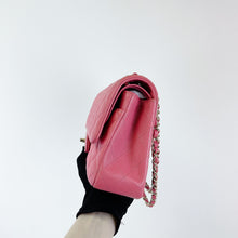 Load image into Gallery viewer, Chanel pink caviar medium classic, gold hdw 28 series
