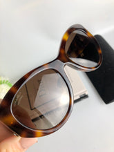 Load image into Gallery viewer, Chanel brown tortoise polarized sunglasses
