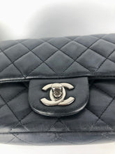 Load image into Gallery viewer, Chanel 19 series charcoal grey mini lambskin, silver hdw
