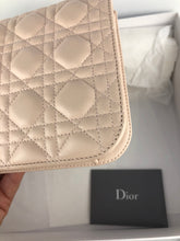 Load image into Gallery viewer, Dior cannage dioraddict in beige, with gold brass hdw
