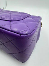 Load image into Gallery viewer, Chanel mini top handle, purple
