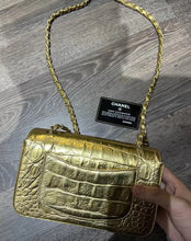 Load image into Gallery viewer, Chanel gold Egyptian mini, gold hdw
