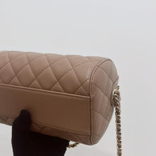 Load image into Gallery viewer, Chanel boston bag 25p brown caviar, microchip
