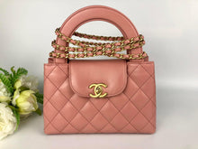 Load image into Gallery viewer, Chanel 23k nude pink calfskin Nano Kelly (larger size), gold hdw
