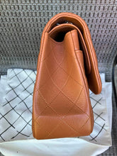 Load image into Gallery viewer, Chanel caramel caviar jumbo, silver hdw
