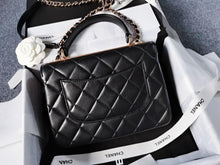 Load image into Gallery viewer, Chanel small black trendy, rose gold hdw
