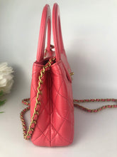 Load image into Gallery viewer, Chanel 23k dark pink Kelly, gold hdw (larger size)
