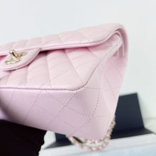 Load image into Gallery viewer, Chanel small 22s pink caviar classic flap, light gold hdw
