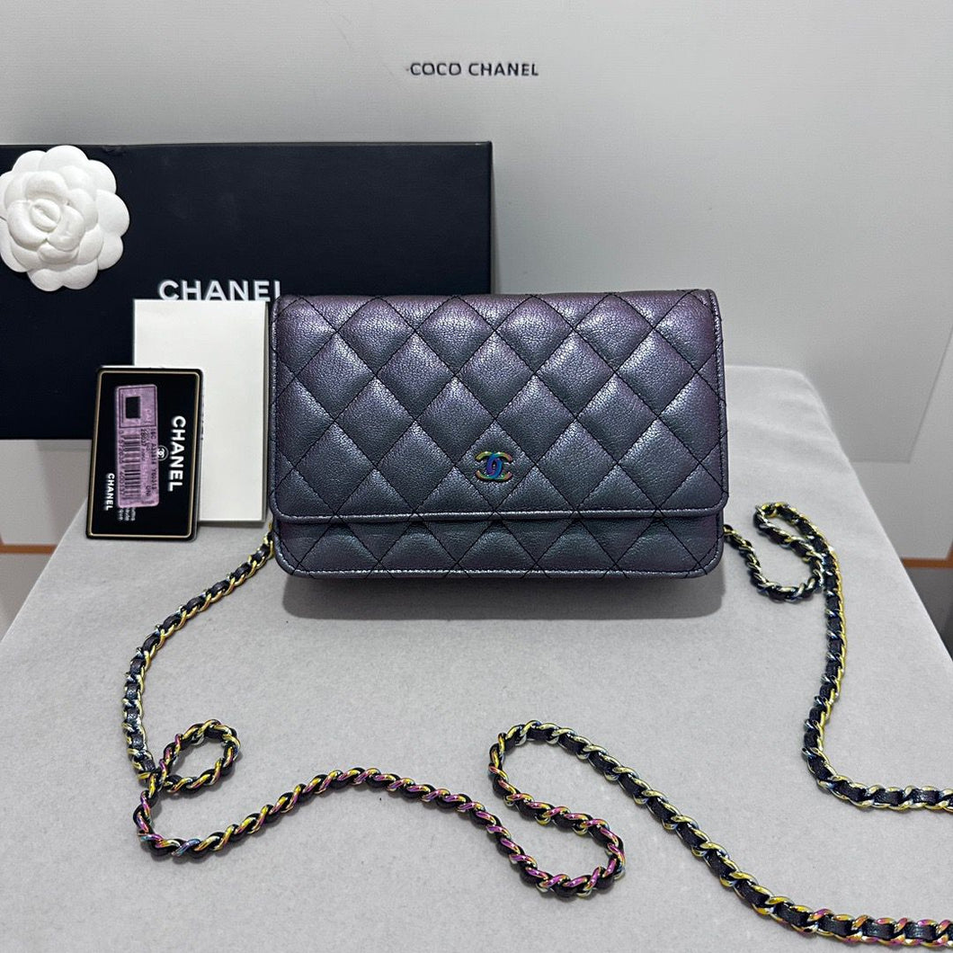 Chanel iridescent woc, 22 series