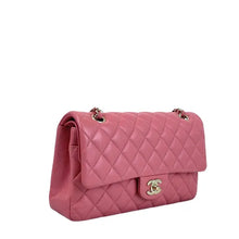 Load image into Gallery viewer, Chanel 28 series pink caviar classic flap medium, gold hdw
