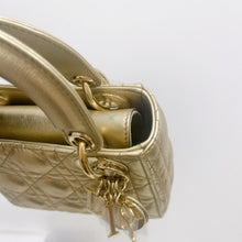 Load image into Gallery viewer, Lady Dior gold mini, gold hdw
