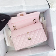 Load image into Gallery viewer, Chanel small 22s pink caviar classic flap, light gold hdw
