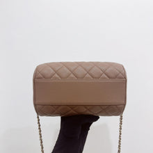 Load image into Gallery viewer, Chanel boston bag 25p brown caviar, microchip
