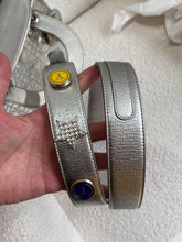 Load image into Gallery viewer, Lady Dior small silver cannage lambskin, with silver hdw
