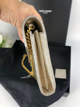 Load image into Gallery viewer, YSL Cassandre woc wallet on chain with gold hdw, medium 22cm
