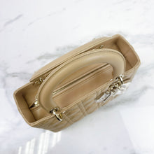 Load image into Gallery viewer, Lady Dior beige medium lambskin, gold hdw

