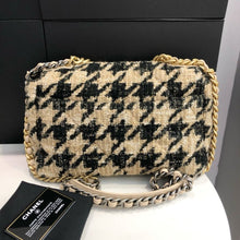 Load image into Gallery viewer, Deposit - Chanel 19 medium/large in beige 19k houndstooth
