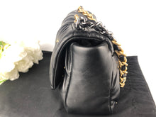 Load image into Gallery viewer, Chanel 19 small black studded lambskin
