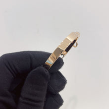 Load image into Gallery viewer, Hermes CDC 18K rose gold bangle with diamonds, SH
