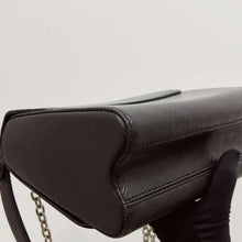 Load image into Gallery viewer, Louis Vuitton black twist MM with silver hdw
