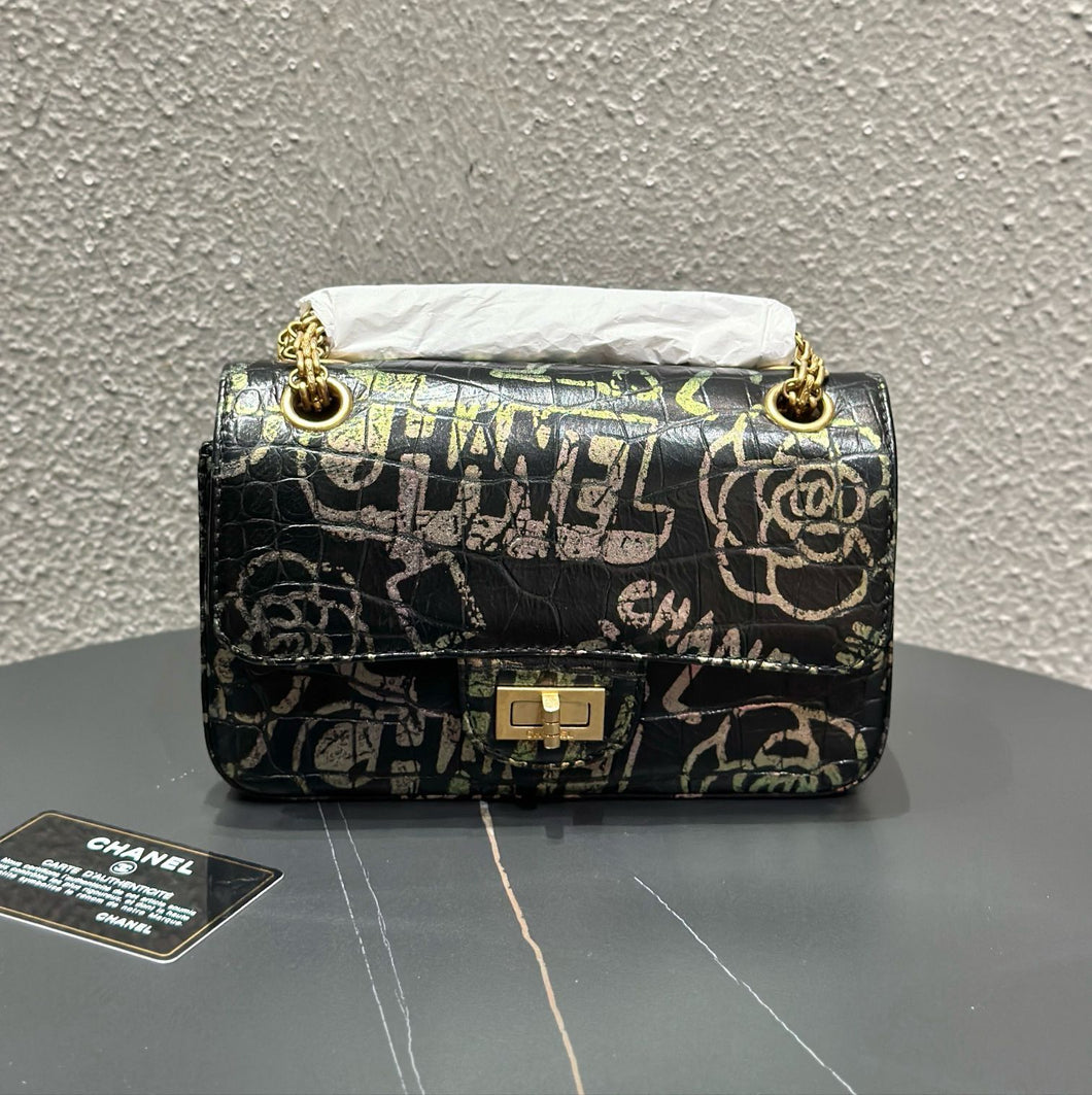 Chanel 19A Egyptian collection mini reissue