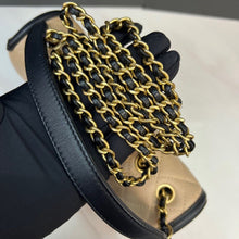 Load image into Gallery viewer, Chanel small beige black filigree caviar
