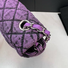 Load image into Gallery viewer, Chanel denim denimpression mini purple flap
