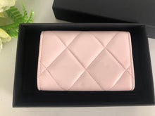 Load image into Gallery viewer, Chanel 22p light pink XL card holder
