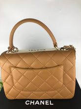 Load image into Gallery viewer, Chanel caramel trendy, gold hdw
