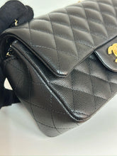 Load image into Gallery viewer, Chanel rare black caviar mini, gold hdw 24 series
