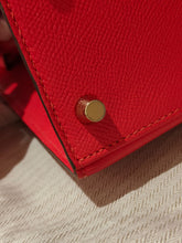 Load image into Gallery viewer, Hermes Sac Kelly II Sellier 28, Rouge Tomate, veau Epsom, gold hdw
