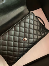 Load image into Gallery viewer, Chanel Black caviar medium coco handle, ruthenium hdw
