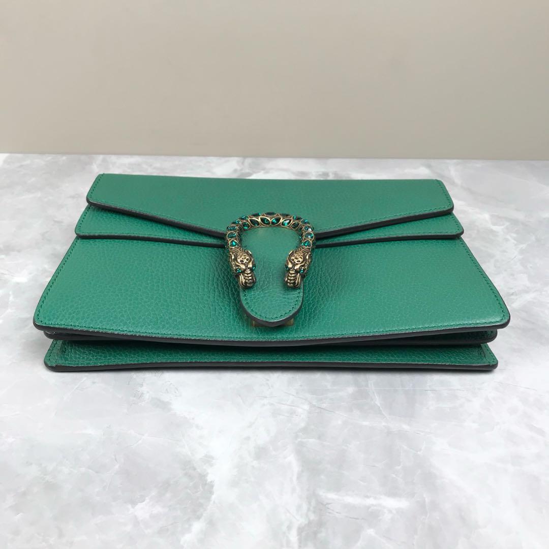 Gucci medium green Dionysus