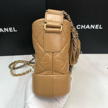 Load image into Gallery viewer, Chanel caramel small Gabrielle, mixed hdw
