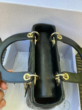 Load image into Gallery viewer, Lady Dior small black myABC, gold hdw with strap
