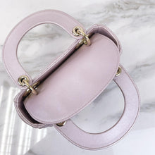 Load image into Gallery viewer, Lady Dior mini pink pearl, gold hdw
