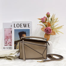 Load image into Gallery viewer, Loewe mini sand, with strap 2023
