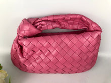 Load image into Gallery viewer, Bottega venetta pink mini Jodie, silver hdw
