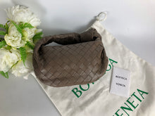 Load image into Gallery viewer, Bottega Venetta mini Jodie in taupe grey
