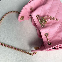Load image into Gallery viewer, Chanel 25 mini pink caviar, gold hdw
