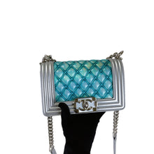 Load image into Gallery viewer, Chanel small mermaid boy bag, silver hdw
