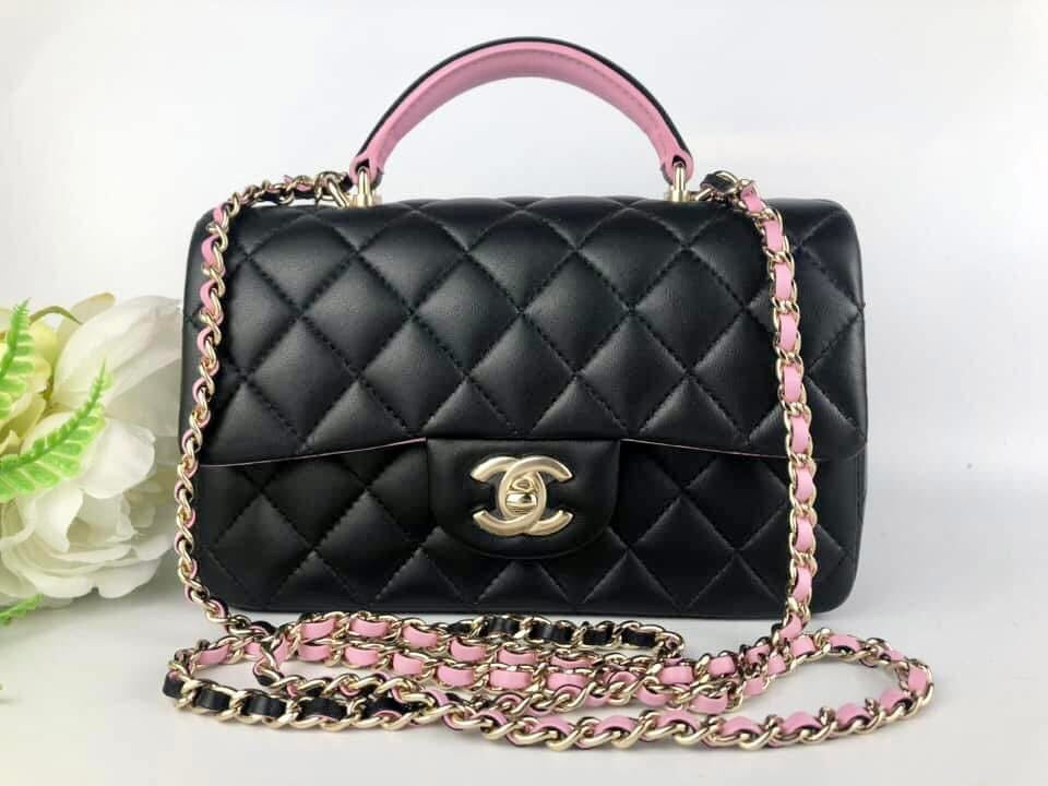 THM Bicolor baggies Black×Pink 28
