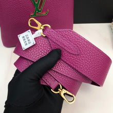 Load image into Gallery viewer, Louis Vuitton rare purple  capucines mini
