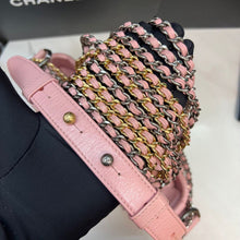 Load image into Gallery viewer, Chanel pink tweed small Gabrielle
