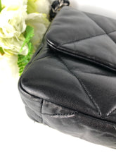 Load image into Gallery viewer, Chanel 19 small black lambskin, mixed gold hdw
