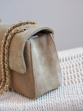 Load image into Gallery viewer, Chanel mini suede 26b with gold hdw

