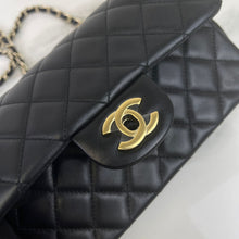 Load image into Gallery viewer, Chanel black mini lambskin, gold hdw 30 series
