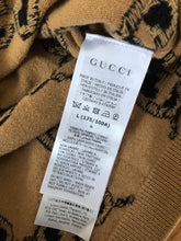 Load image into Gallery viewer, Gucci large sweater, GG logo print, tags attached
